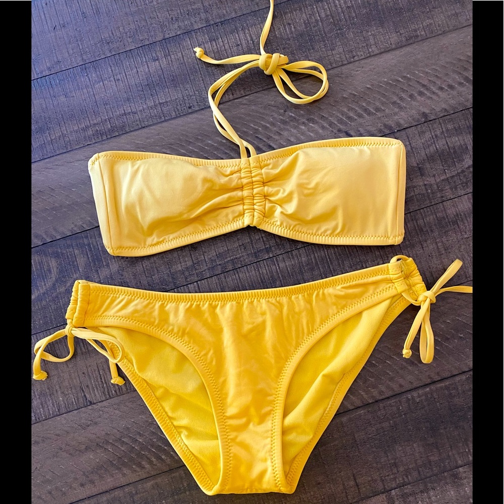 Mossimo bikini set in yellow